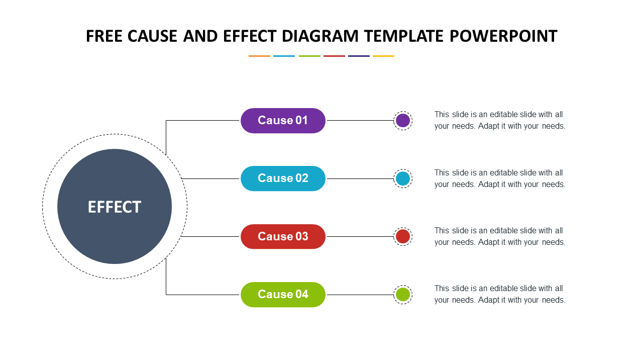 Free - Get Free Cause And Effect Diagram Template PowerPoint